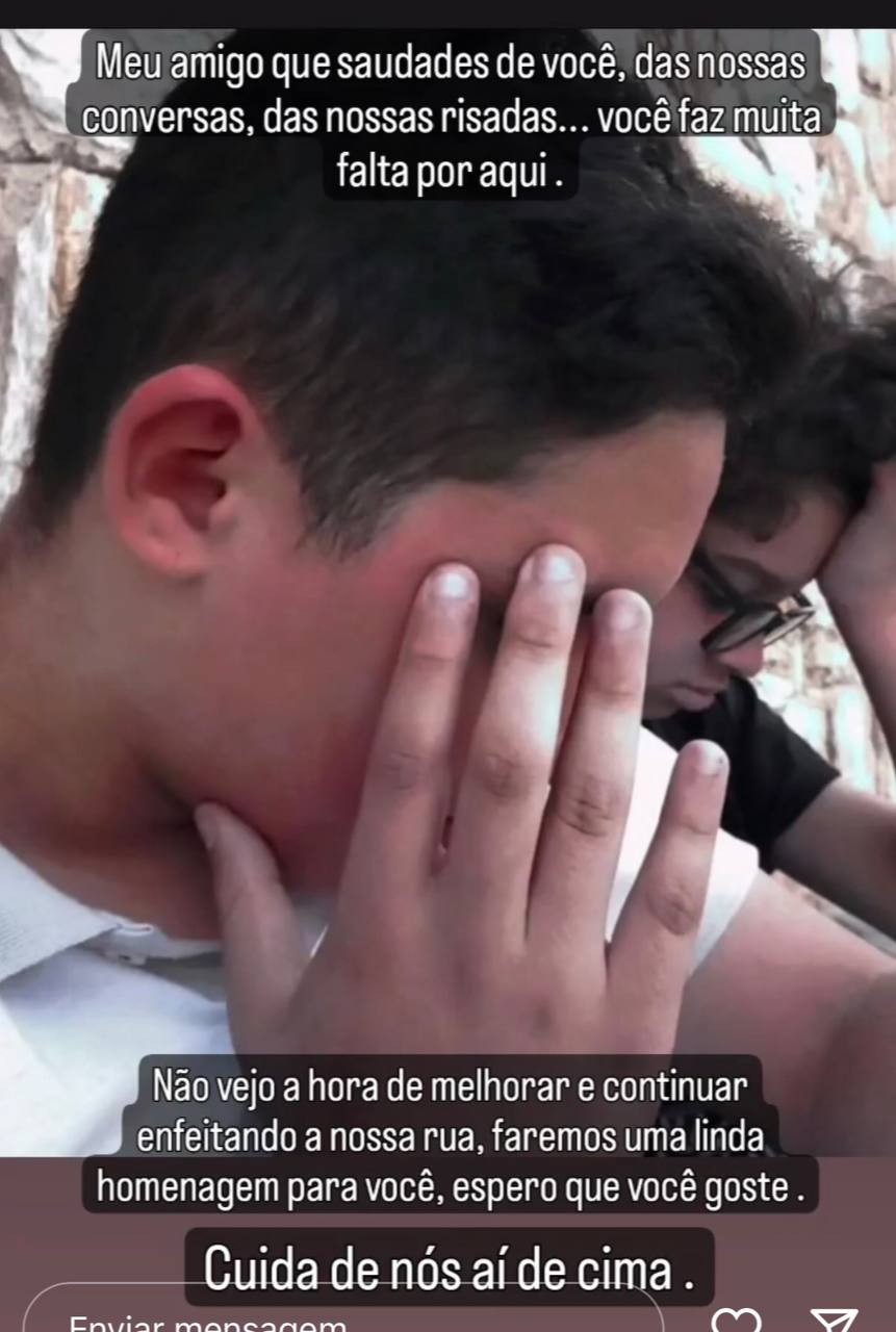 Gustavo Corasini escreve sobre amigo morto em acidente (Foto: Reprodução / Instagram)