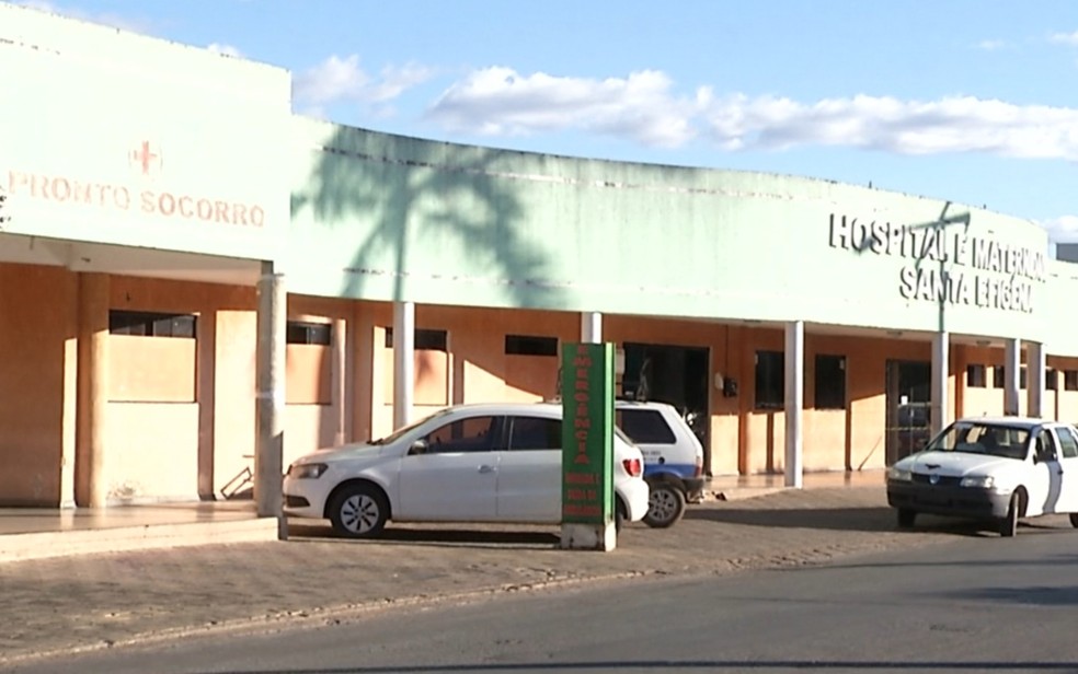  Hospital Municipal Santa Efigênia em Niquelândia — Foto: Reprodução/TV Anhanguera