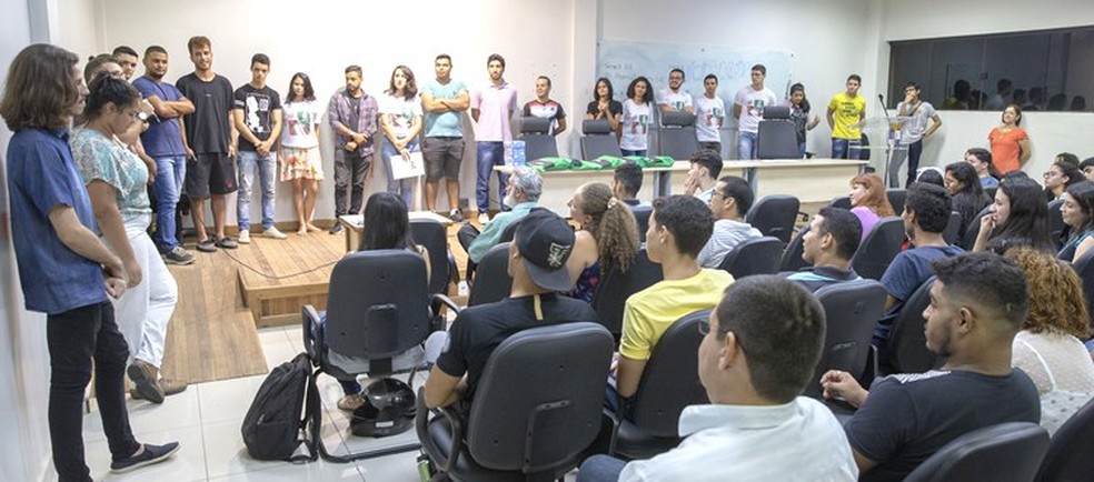 Aula inaugural em Rio Branco ocorreu nesta quinta-feira (11), no Campus da Ufac â€” Foto: DivulgaÃ§Ã£o/Ufac 