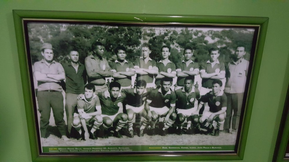Garrincha passou pelo Alecrim tambÃ©m em 1968 â€” Foto: Felipe Schmidt