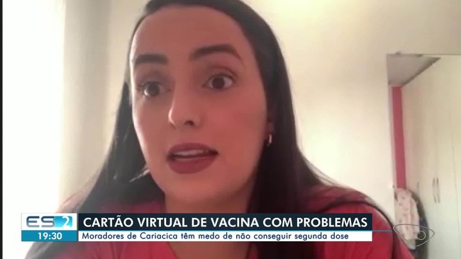 Moradores de Cariacica identificam erro nos dados de vacinação contra Covid-19