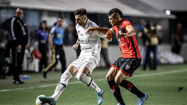 Santos x Atlético-GO, pelo Brasileirão