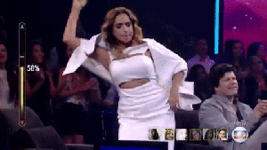 Daniela Mercury animadíssima no SuperStar (Foto: Gshow)