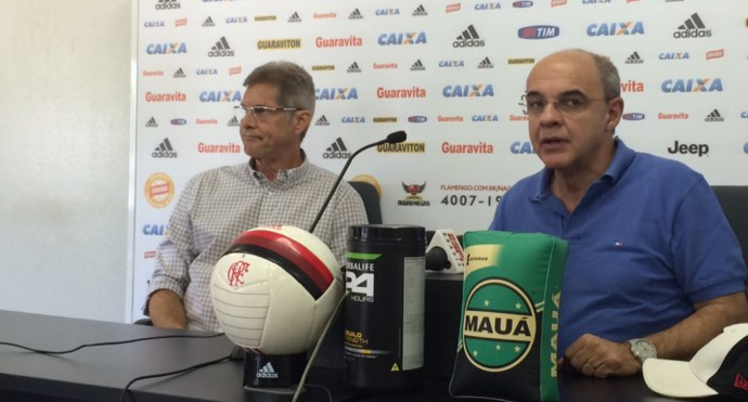 Oswaldo entrevista Flamengo (Foto: Ivan Raupp)