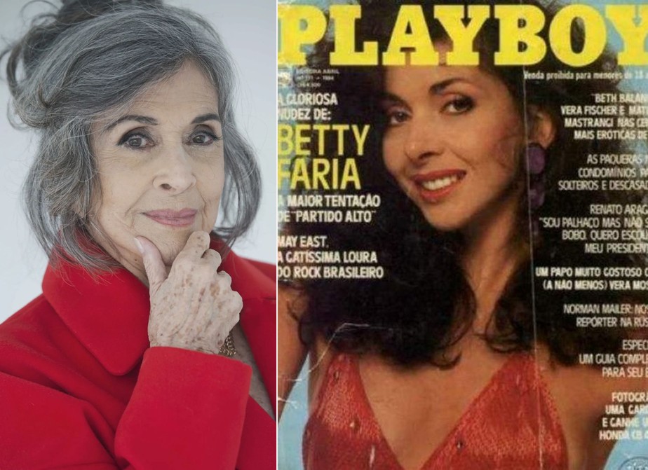 Betty Faria reage à ataque de internauta que usou sua capa na 'Playboy' para agredí-la