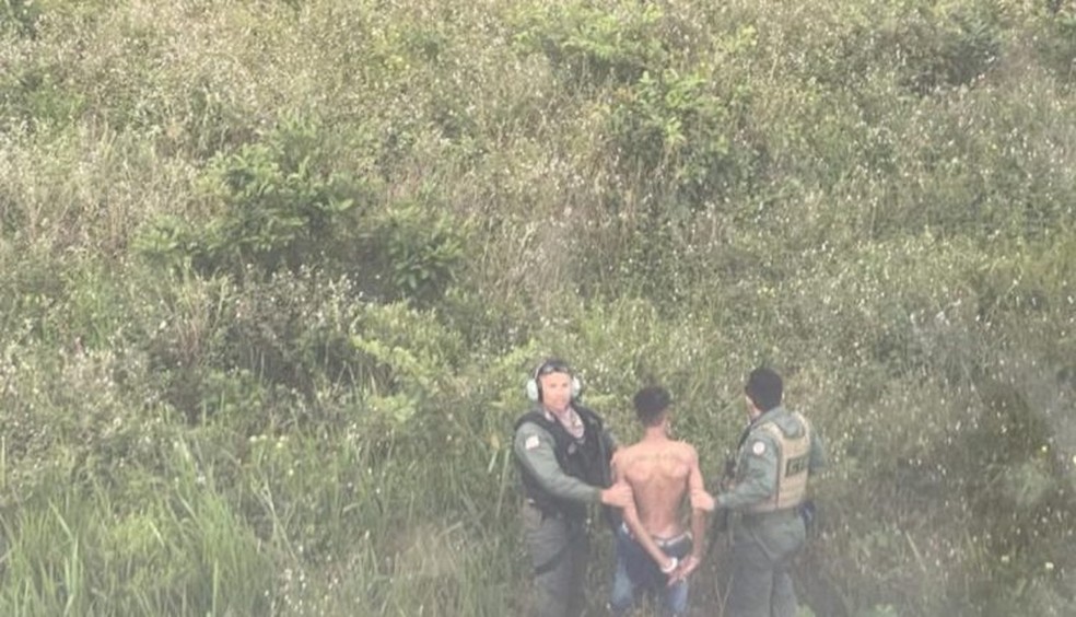 Suspeito de assaltar funcionário dos correios é preso em São Luís — Foto: Divulgação/ Secretaria de Segurança Pública do Maranhão