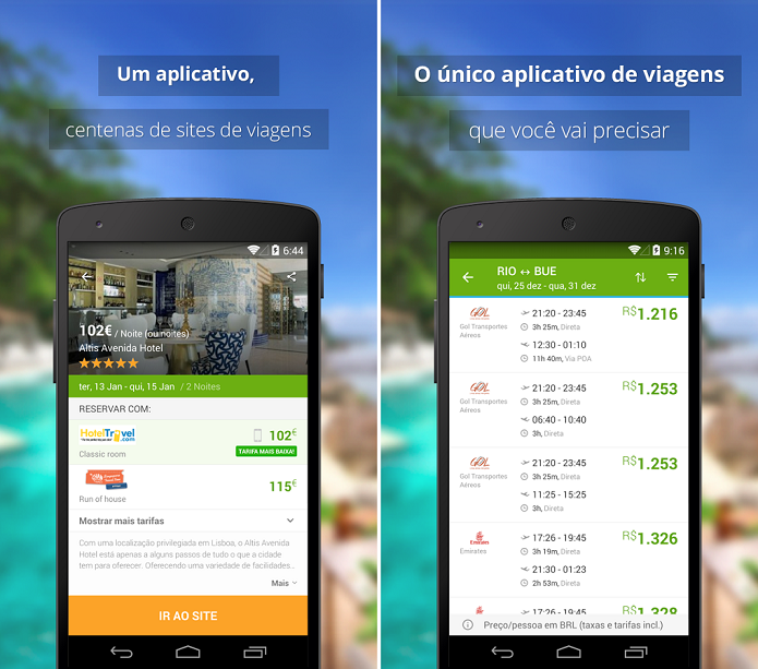 Wego Flights & Hotels é um app para buscar hotéis e passagens aéreas promocionais (Foto: Divulgação)
