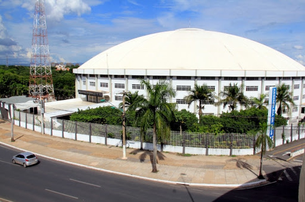 Grande Templo, sede de eventos da Igreja Assembleia de Deus em MT — Foto: Luiz Alves/Prefeitura de Cuiabá