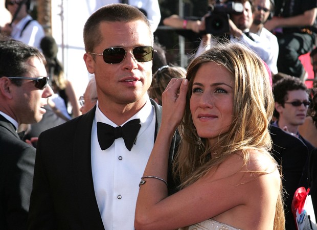Brad Pitt e Jennifer Aniston (Foto: Getty Images)