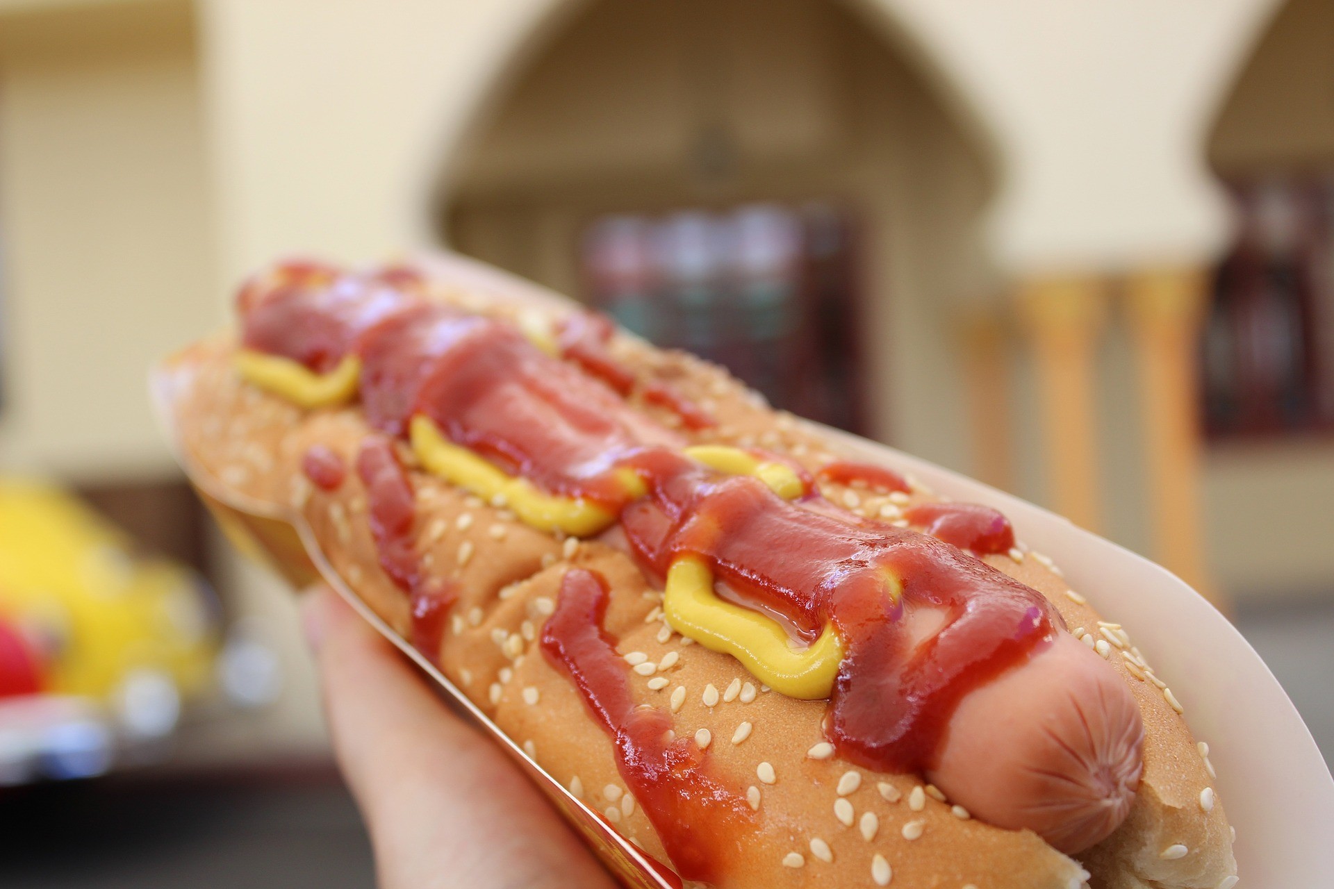 Todas as teorias dizem que o hot dog se popularizou nos EUA graças a imigrantes alemães (Foto: Hannah Chen/Pixabay)