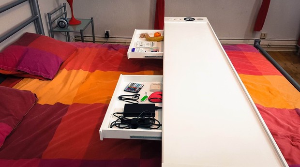 Bedchill, mesa para quem gosta de trabalhar da sua cama (Foto: Divulgação)