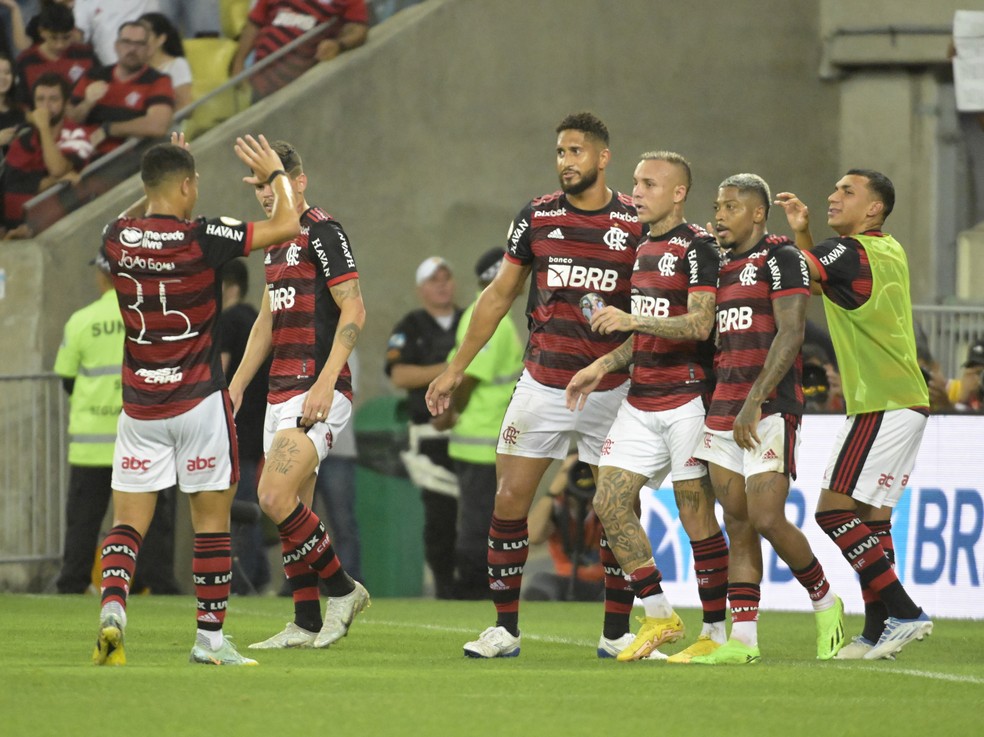Flamengo x Atl&eacute;tico-MG, Brasileir&atilde;o &mdash; Foto: Andr&eacute; Dur&atilde;o