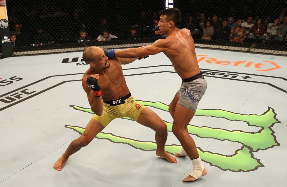 Chris Gutierrez venceu Geraldo de Freitas por decisÃ£o dividida â?? Foto: Getty Images