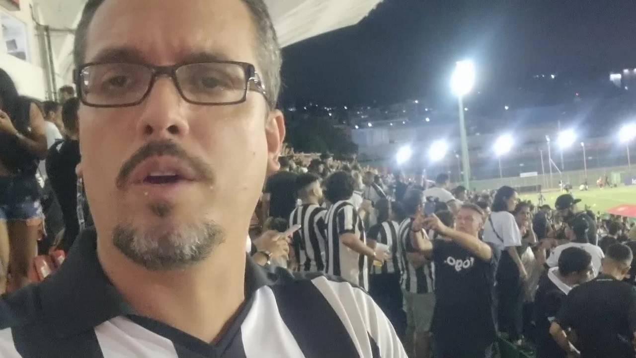 'Vitória bem tranquila do Botafogo contra o Madureira', avalia Pedro | A Voz da Torcida