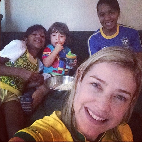 Para Luana Piovani, união é o que fica após derrota do Brasil (Foto: Reprodução/Instagram)
