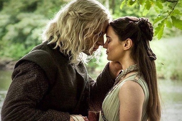 Rhaegar Targaryen (Wilf Scolding) e Lyanna Stark (Aisling Franciosi) em Game of Thrones (Foto: Reprodução / HBO)