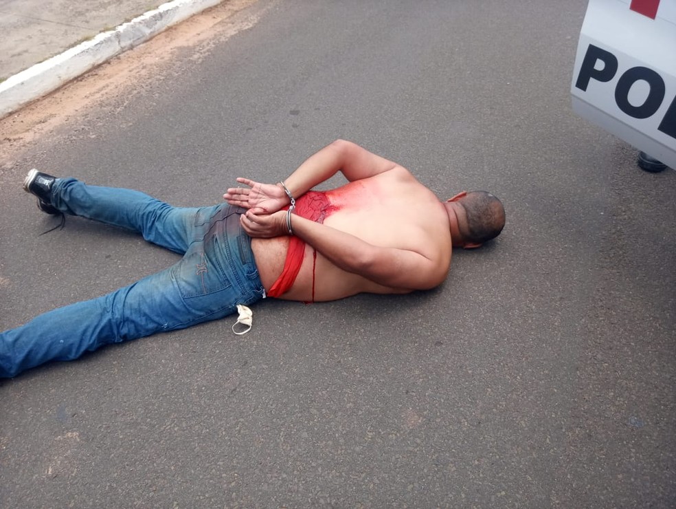 Condenado que tentou estuprar mulher em Marília durante 'saidinha' de Natal usava roupa íntima feminina, diz PM — Foto: João Trentini/Divulgação