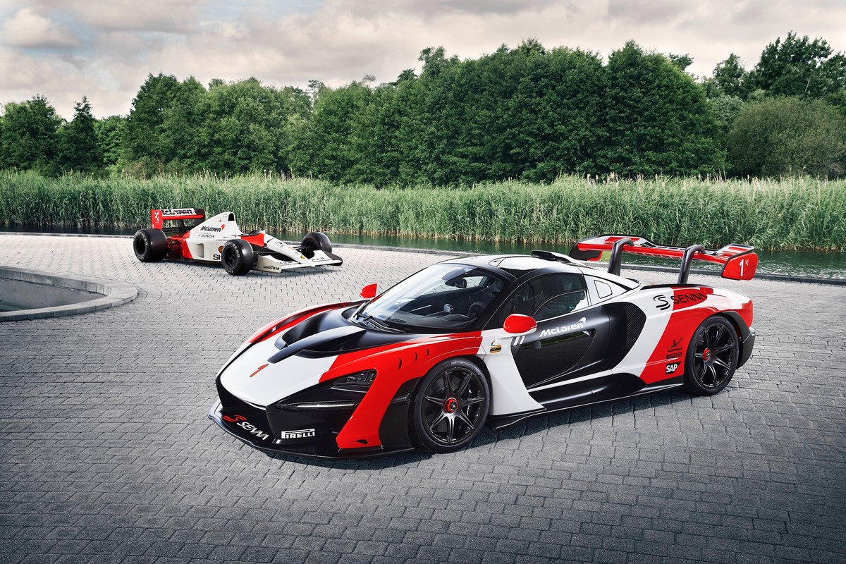 Em tributo a Senna, McLaren personaliza carro com inspiração no F1 de