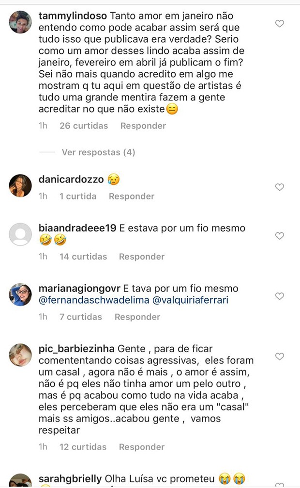 Chateados, fãs repercutem fim do casamento de Whindersson Nunes e Luísa Sonza (Foto: Reprodução/ Instagram)
