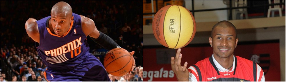 Leandrinho teve uma passagem rápida pelo Flamengo no NBB 4 (Foto: Arte/GRN)