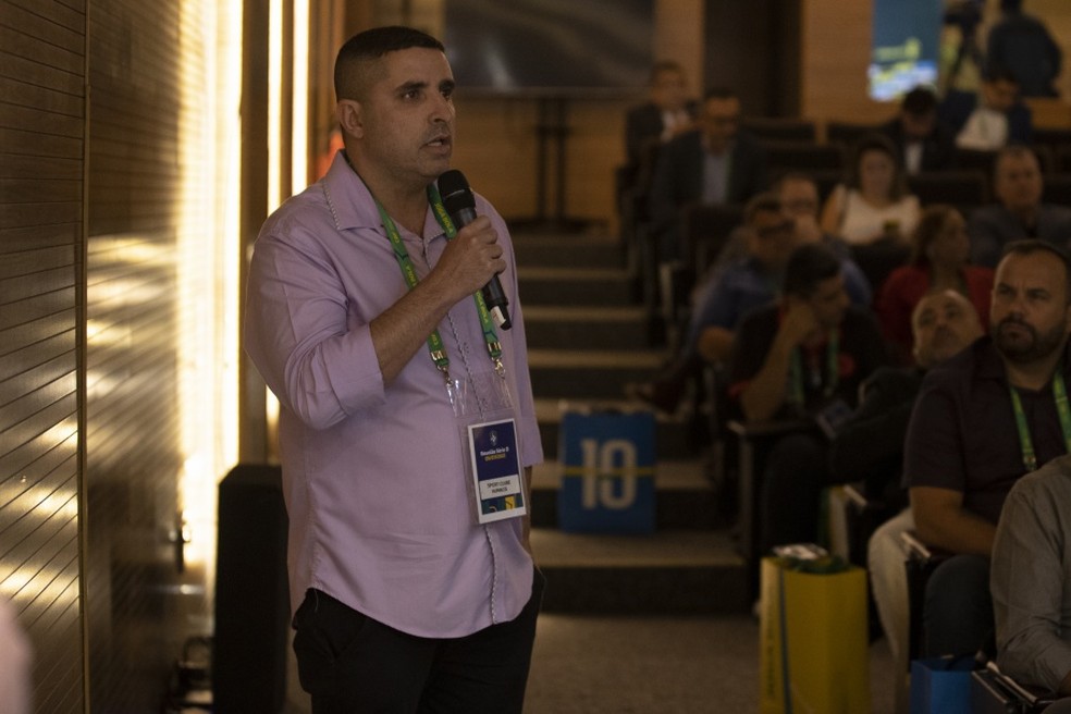 Igor Cotta, presidente do Humaitá — Foto:  Lucas Figueiredo/CBF