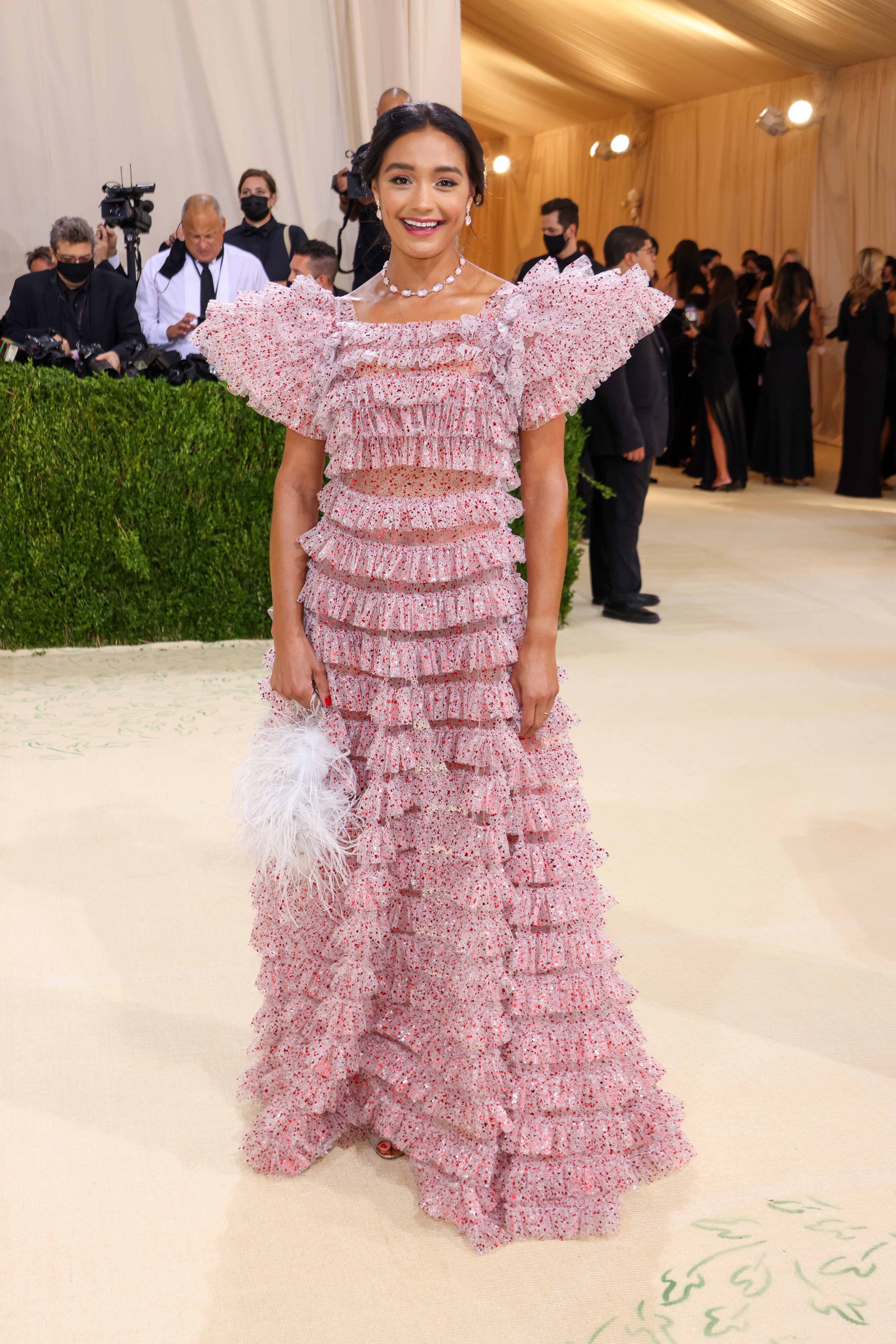 NEW YORK, NEW YORK - SEPTEMBER 13: Rachel Smith attends The 2021 Met Gala Celebrating In America: A Lexicon Of Fashion at Metropolitan Museum of Art on September 13, 2021 in New York City. (Photo by John Shearer/WireImage) (Foto: WireImage)