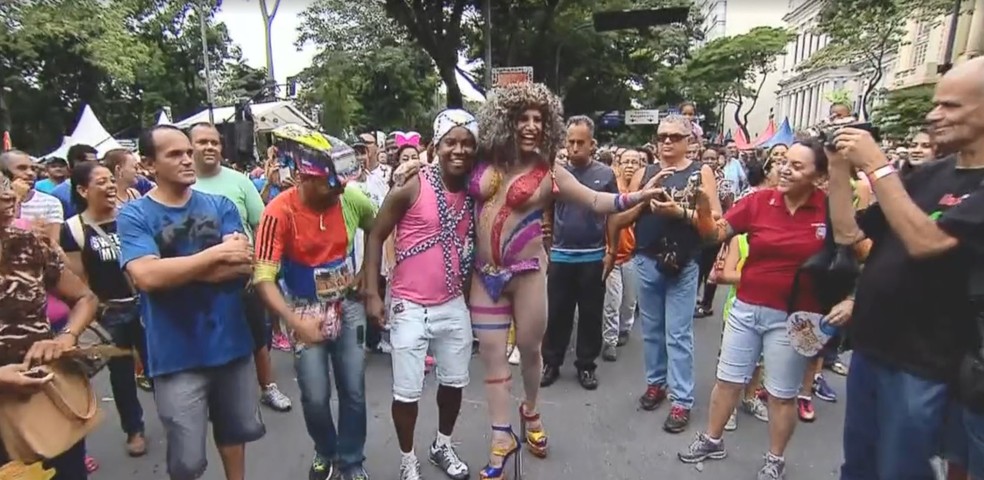 Nota orienta sobre práticas não racistas no carnaval de BH — Foto: Reproduçãi/TV Globo