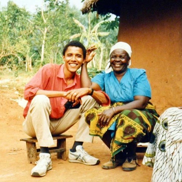 Obama e Sarah (Foto: Reprodução/Instagram)