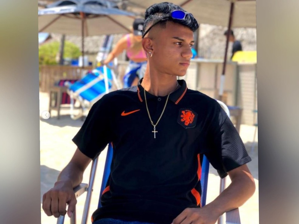 Kewyn Freitas Melo, 19 anos, morreu afogado na Praia de Iracema, em Fortaleza. — Foto: Arquivo pessoal