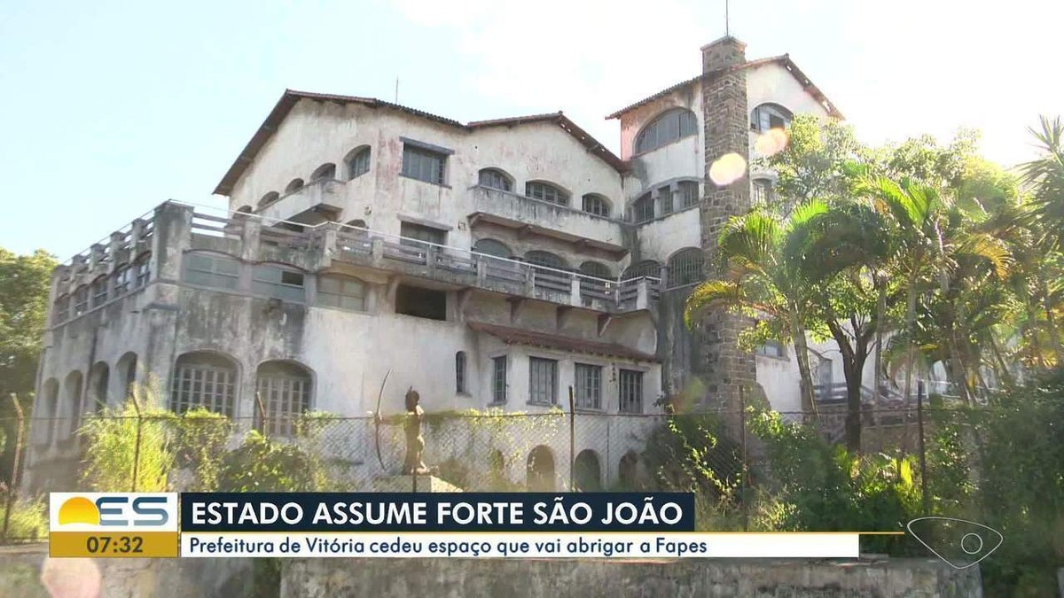 Governo do ES vai assumir o Forte São João, em Vitória Espírito Santo