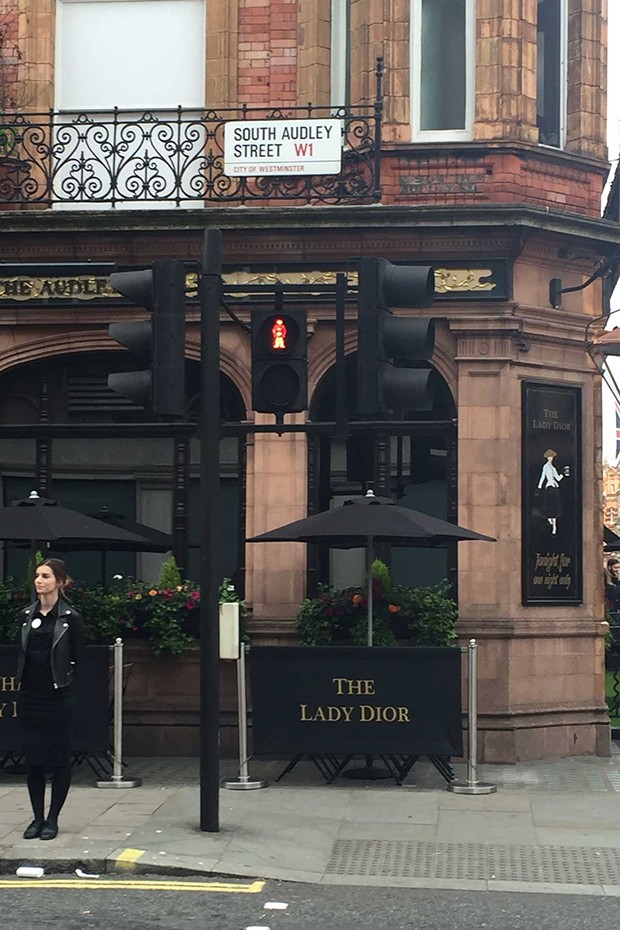 A Mayfair pub was transformed into 