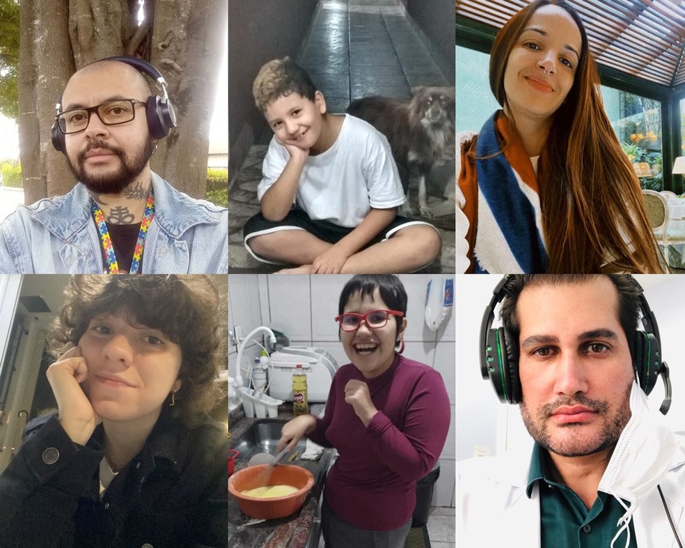 Pessoas com TEA compartilham histórias de capacitismo — Foto: Arquivo Pessoal
