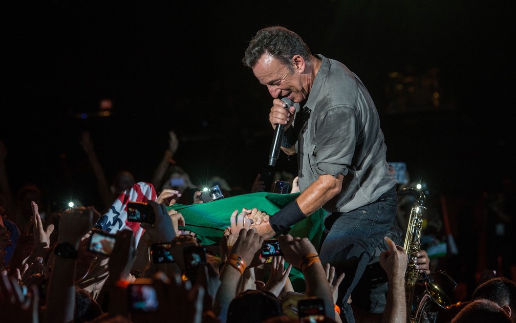 Bruce Springsteen — Foto: Yasuyochi Chiba/AFP