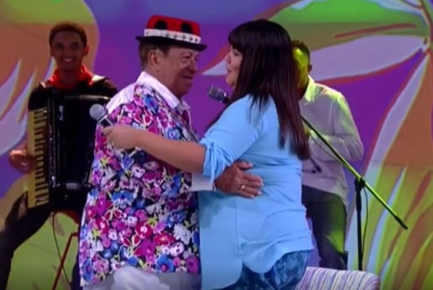Genival Lacerda dança forró com Fabiana Karla (Foto: Reprodução/Instagram)