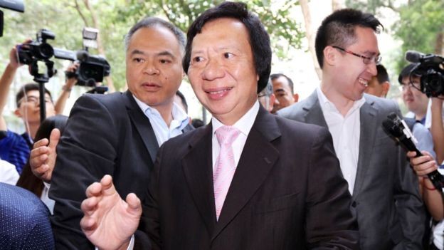 BBC - Thomas Kwok foi condenado em Hong Kong por suborno (Foto: Getty Images via BBC News)