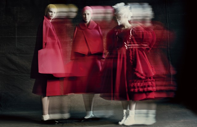 Rei Kawakubo Abstract Anger Vogue En