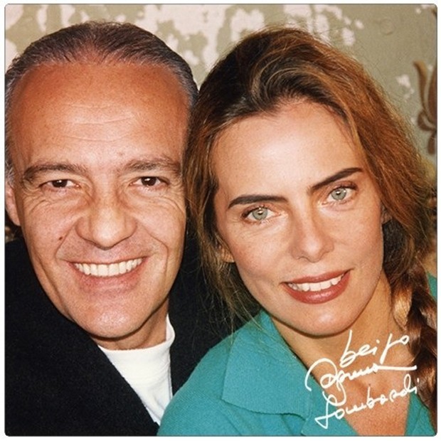 Ney Latorraca e Bruna Lombardi (Foto: Reprodução/Instagram)