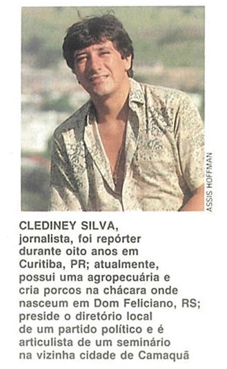 clediney-silva-cronica (Foto: Editora Globo)