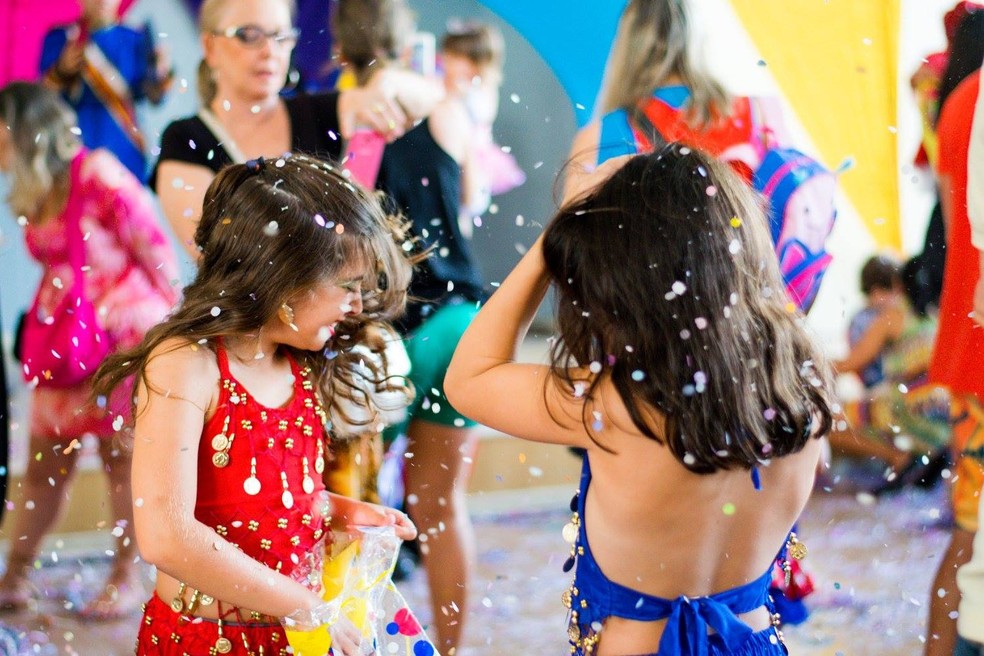 'Bailinho Mamãe Eu Quero' anima o público infantil em prévia de carnaval em Natal — Foto: Anna Jessy