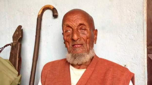 O iritreense Natabay Tinsiew faleceu aos 127 anos, diz a sua família (Foto: Reprodução)