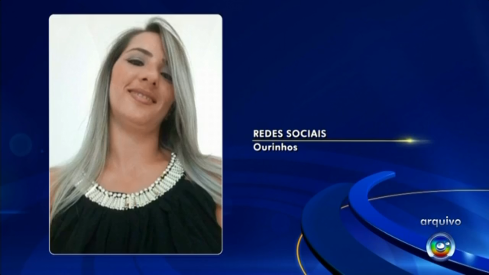 Josiane Calistro foi atingida na cabeça por tiro de ex-companheiro em Ourinhos — Foto: Reprodução/TV TEM