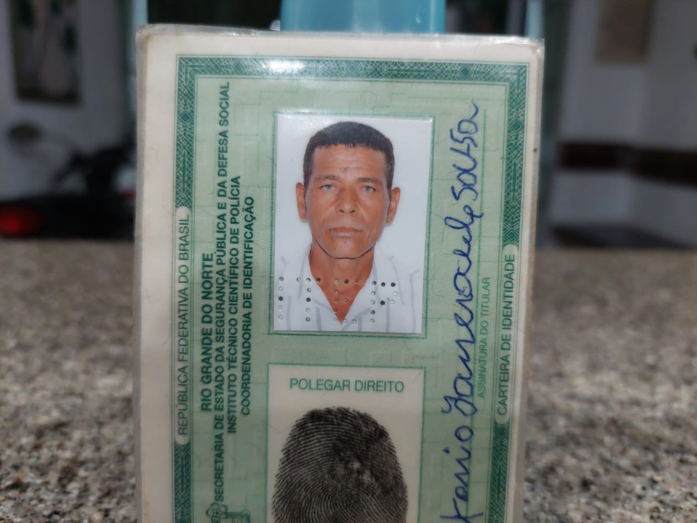 Antônio Januário de Souza, de 57 anos, foi morto a tiros no Oeste potiguar — Foto: Cedida