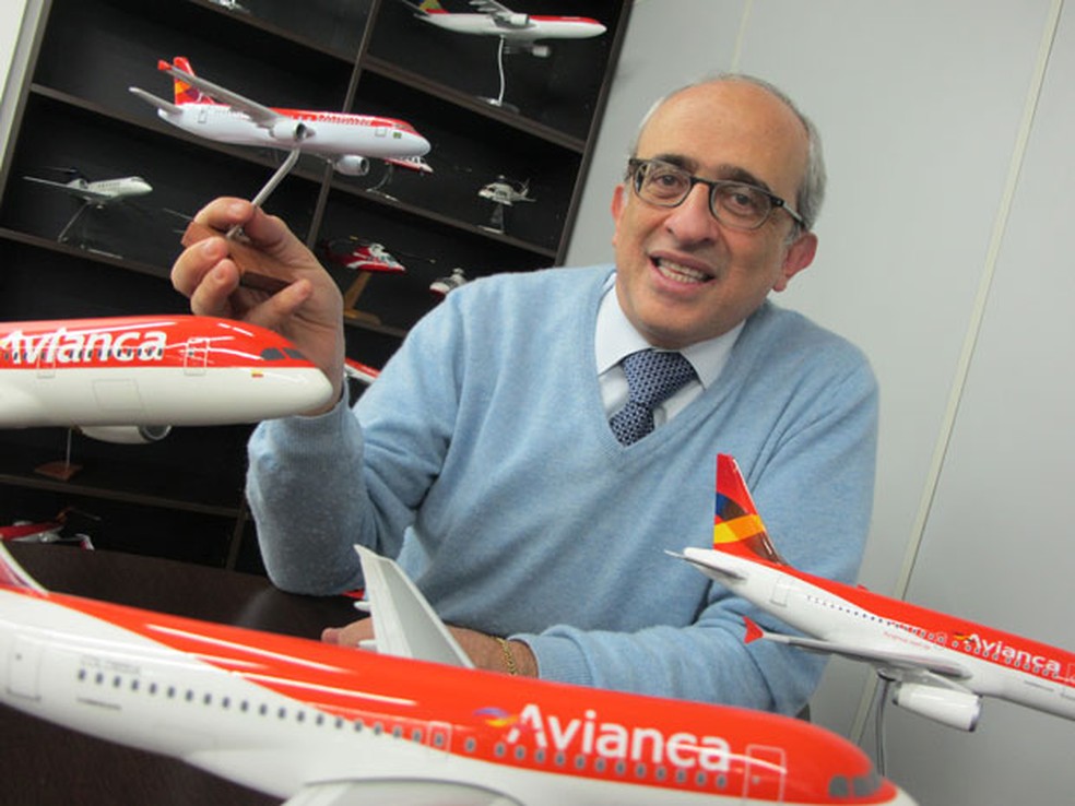 JosÃ© Efromovich, presidente da Avianca Brasil â€” Foto: Darlan Alvarenga/G1