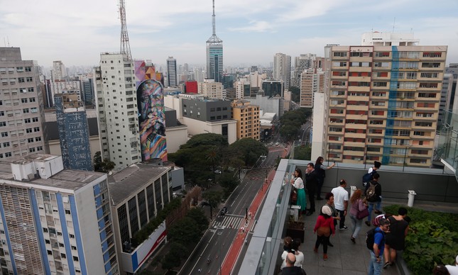 Mirante do Sesc Paulista, em área valorizada de São Paulo