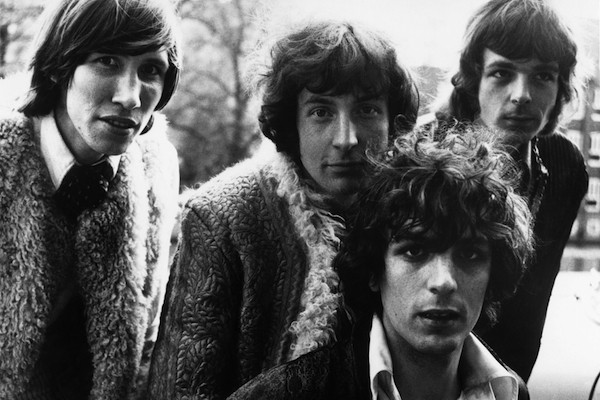 Nick Mason com seus colegas de Pink Floyd (Foto: Getty Images)