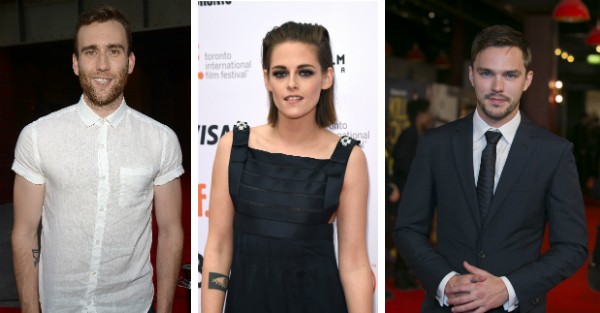 Matthew Lewis, Kristen Stewart e Nicholas Hoult  cresceram em frente das câmeras (Foto: Getty Images)