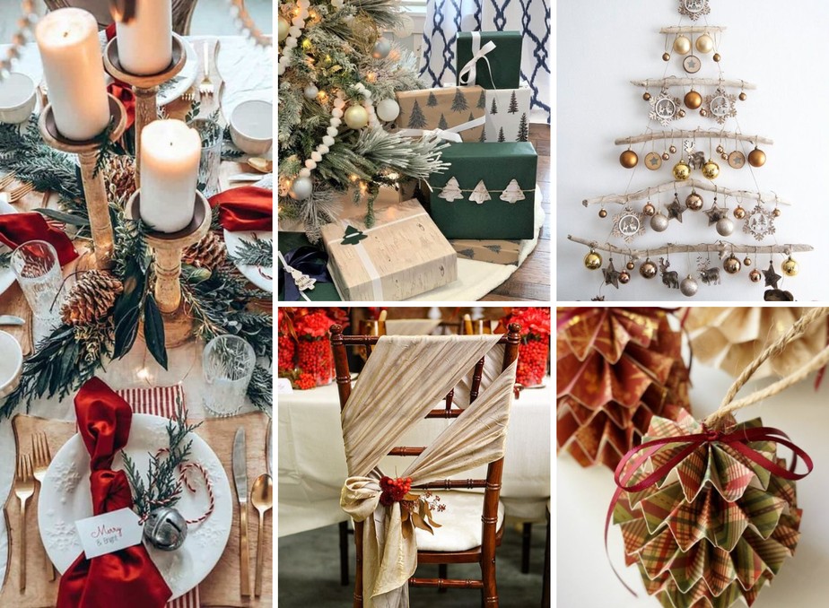 Inspire-se com 20 ideias de decoração de Natal retiradas do Pinterest