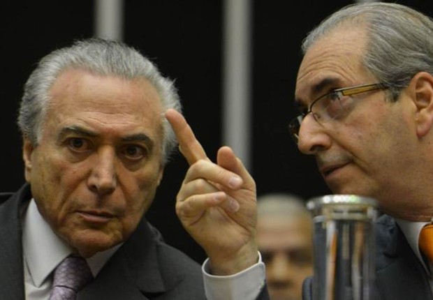 Michel Temer e Eduardo Cunha (Foto: Agência Brasil/Arquivo)