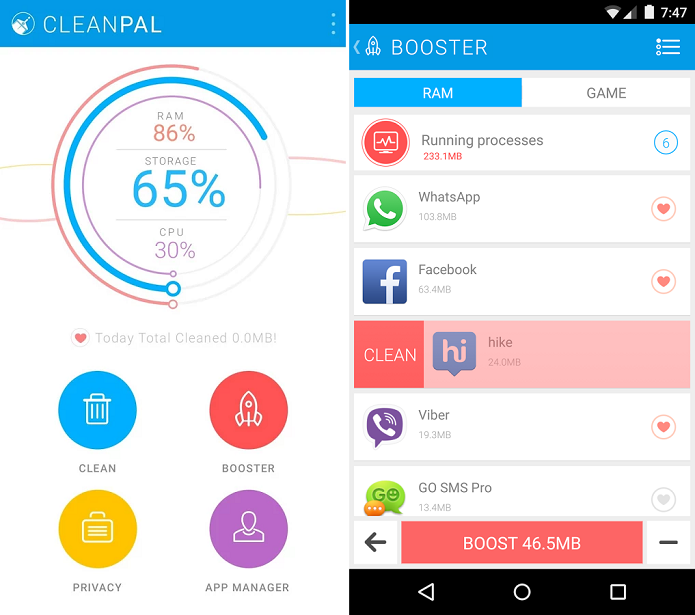 Clean Pal é um app para limpar arquivos indesejados no Android (Foto: Divulgação)