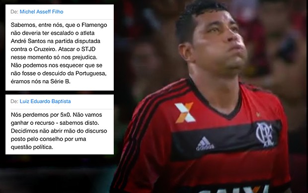 Presidente do Flamengo minimiza vazamento de e-mails